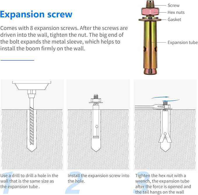 Neewer Wall Mounting Triangle Boom Arm - Image 6