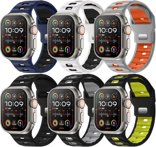 Sport Bands 6-Pack Compatible by Adorique