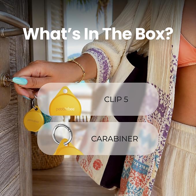 Pebblebee Clip 5 | Rechargeable Bluetooth Tracker Tag - Image 9