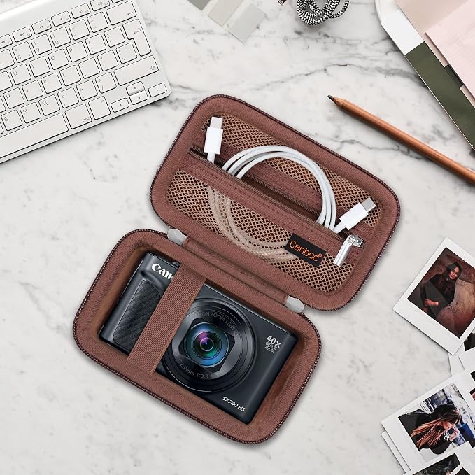Canboc Carrying Case for Canon PowerShot SX740/ SX730/ SX720/ SX620/ G7X Mark - Image 7
