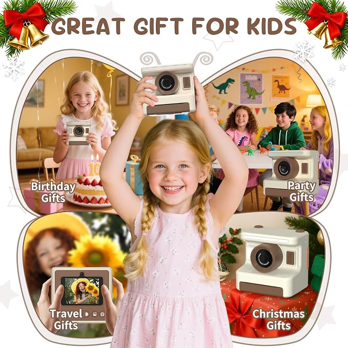 Kids Camera Instant Print, Instant Print Camera - Image 4