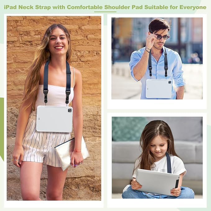 Universal Shoulder Strap, Removable Neoprene Padded Camera Strap, Adjustable - Image 2