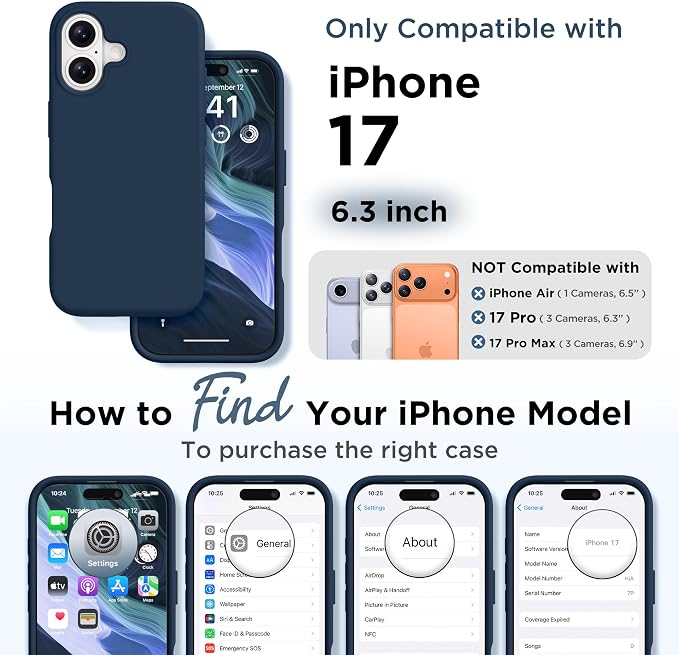 GolbinBox Magnetic for iPhone 17 Case, Compatible - Image 2