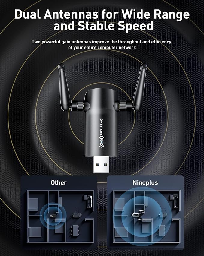 Nineplus Wireless USB WiFi Adapter - Image 5