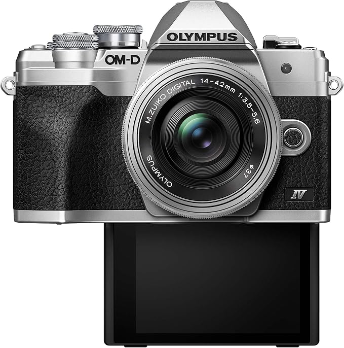 OM SYSTEM Olympus E-M10 Mark IV Black Micro Four Thirds System Camera M.Zuiko - Image 5