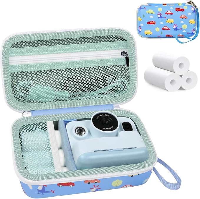 kids Instant Print Camera Case Compatible by Grapsa