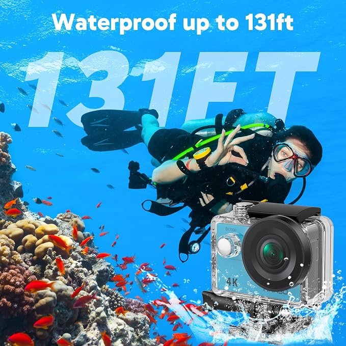 AKASO EK7000 4K30FPS 20MP WiFi Action Camera - Image 4