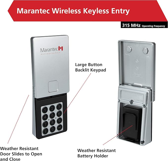 Marantec Wireless Keyless Entry System - Image 7