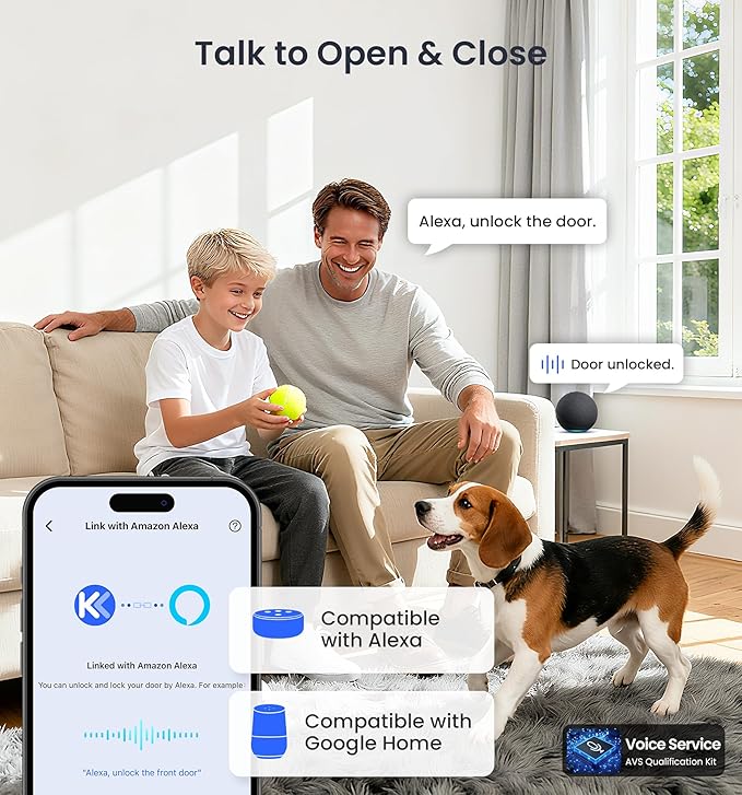 Veise VE027-K Built-in WiFi Smart Lock - Image 4