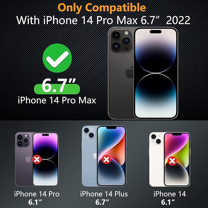 Fotbor for iPhone 14 Pro Max Screen Protector - Image 2