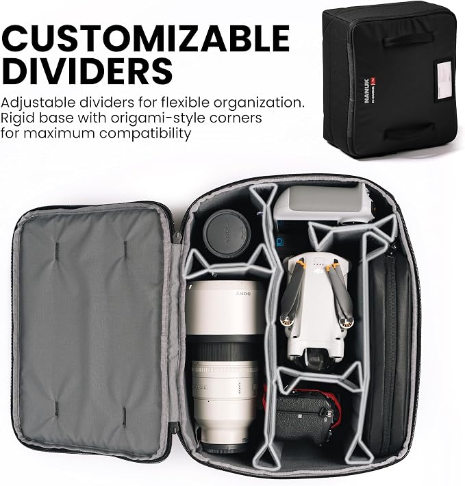 NANUK N-Cubik 17M Camera Bag Insert – Medium Water-Resistant Cube – Shockproof - Image 2