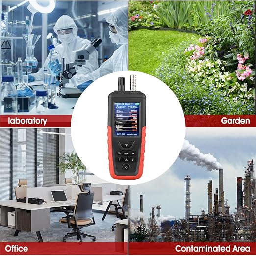 Air Quality Monitor Dust Particle Counter Indoor, Home Air Quality Sensitivity - Image 6