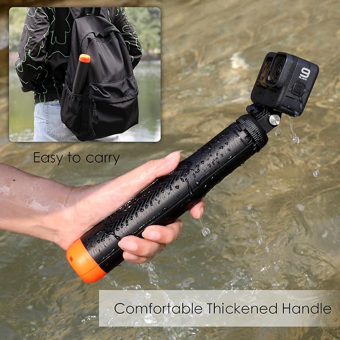 Floating Selfie Stick for GoPro Hero 13 12 11 10 9 8 Mini Max Fusion Session - Image 4