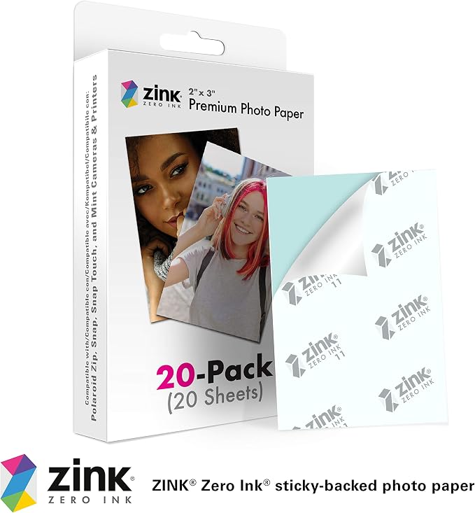Zink 2"x3" Premium Instant Photo Paper Compatible - Image 2