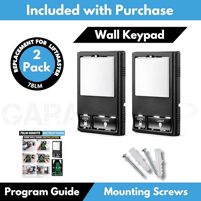 2X Multi-Function Wall Keypad Control Panels - Image 5