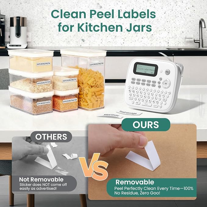 Label Maker Waterproof Labels, Labeler Machine - Image 6