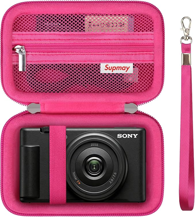 Hard Travel Case for Sony ZV-1F / ZV-1 / ZV-1 II Digital Camera, Vlogger Camera by Supmay