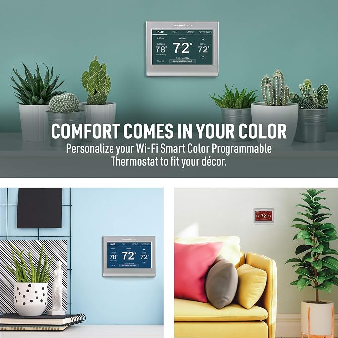 Honeywell Home RTH9585WF1004 Wi-Fi Smart Color Thermostat, 7 Day Programmable - Image 3