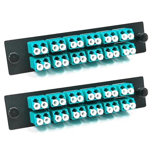 12 Duplex LC/OM3 Fiber Patch Panel by Duogaliaopticalfiberproduct