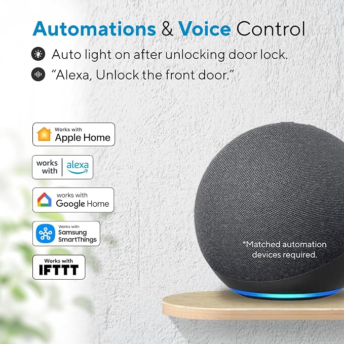 ULTRALOQ Bolt SE Smart Lock, Built-in Wi-Fi, Matter Over Thread, Works - Image 7