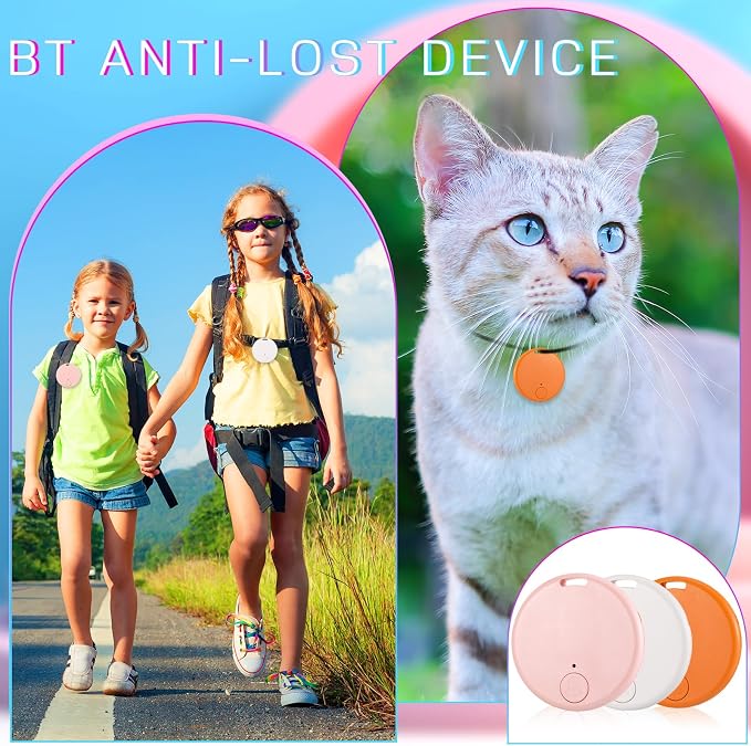 Konohan 5 Packs Smart Item Finder Portable Tracker GPS Tracking Mobile Anti - Image 4