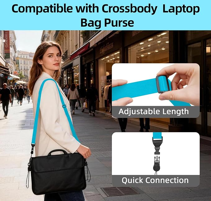Adjustable Shoulder Strap:Comfortable iPad Strap Nylon Neck Lanyard - Image 7