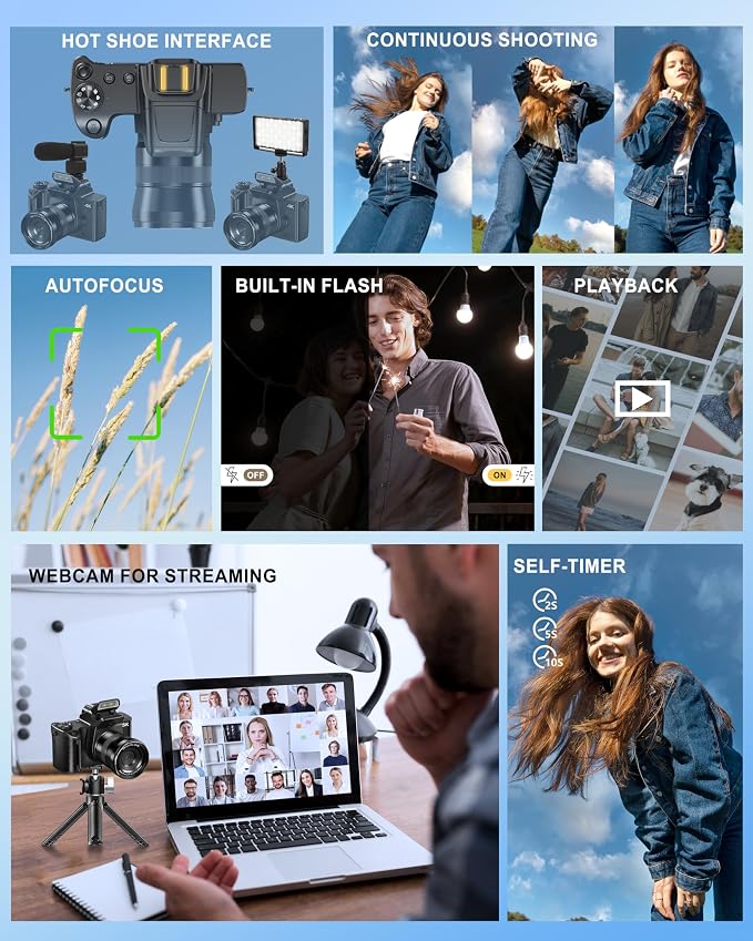 True 4K Digital Camera for Photography - Image 8