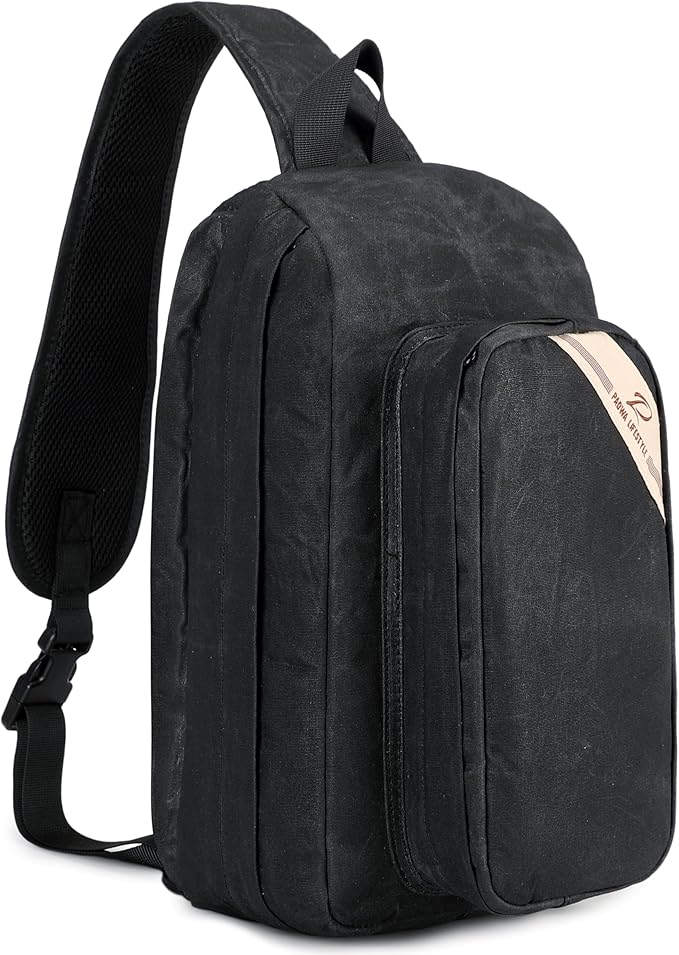 Padwa Lifestyle Black Crossbody Camera Bag by PadwaLifestyleCameraStrap