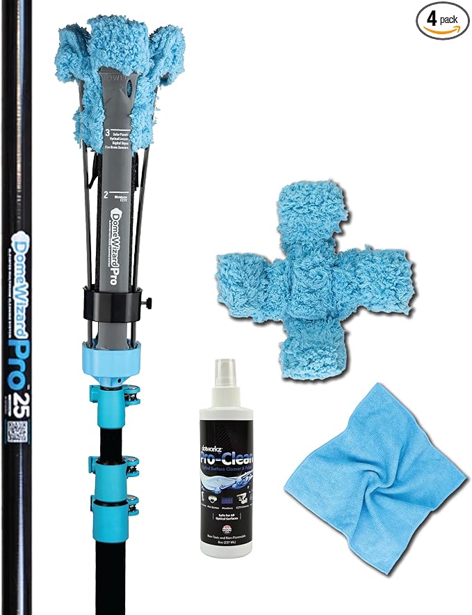 DomeWizard™ 25' Security Camera Cleaning Kit by Dotworkz