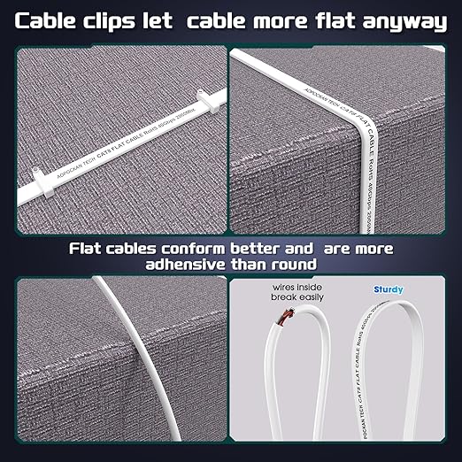 Cat 8 Ethernet Cable 25 FT, Heavy Duty High Speed 40Gbps 2000Mhz Internet - Image 5