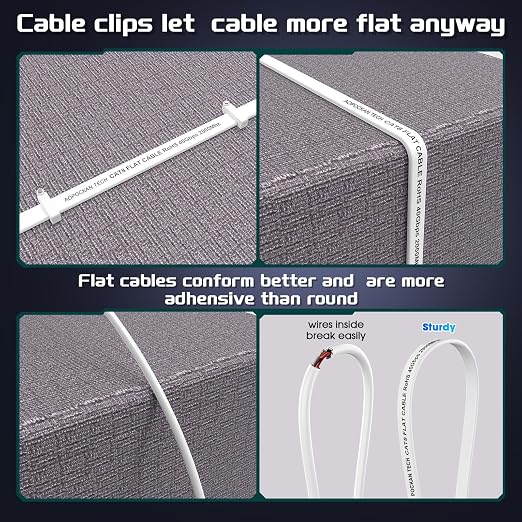 Cat 8 Ethernet Cable 35 FT, Heavy Duty High Speed 40Gbps 2000Mhz Internet - Image 5