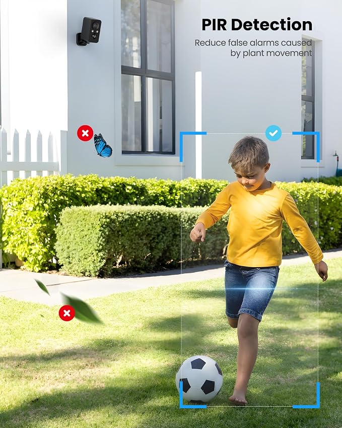 BECAMSO 2Packs Security Cameras Wireless Outdoor: 180° Horizontal Cameras - Image 8