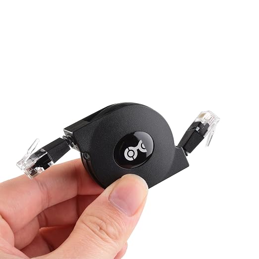 Cable Matters 2-Pack Retractable Ethernet Cable 3ft Supporting 10/100/1000 Mbps - Image 4