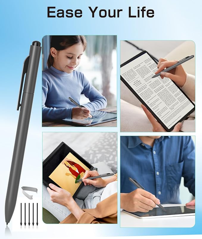 EMR Stylus Compatible with Remarkable 2, Replacement Digital Pen with Eraser - Image 7