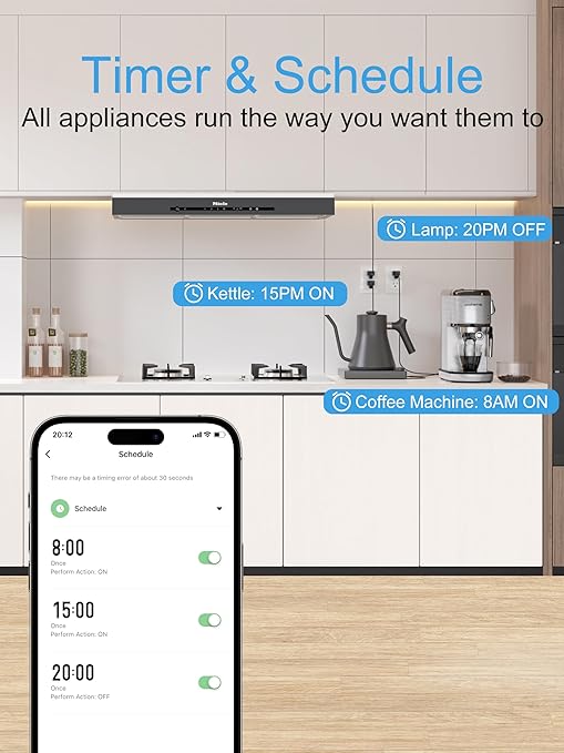 EIGHTREE Smart Plug 15A, Smart Plugs that Compatible - Image 4