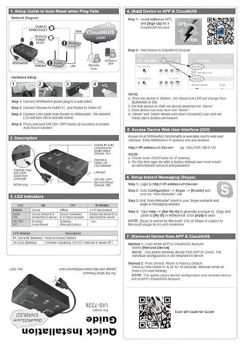 MSNSwitch2 Internet Enabled IP Remote Power Switch - Image 9
