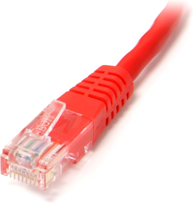 STARTECH.COM 6 FT RED Molded CAT5E UTP Patch Cable - Image 2