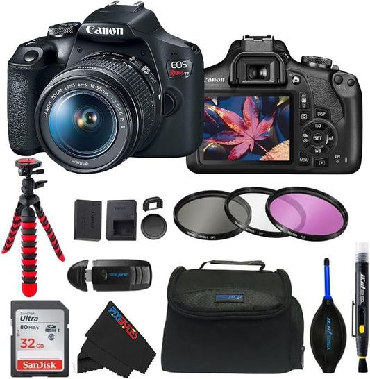 Canon EOS Rebel T7 DSLR Camera by Amazon+Renewed