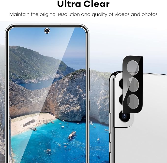JETech Screen Protector for Samsung Galaxy S22+/S22 Plus 5G - Image 7