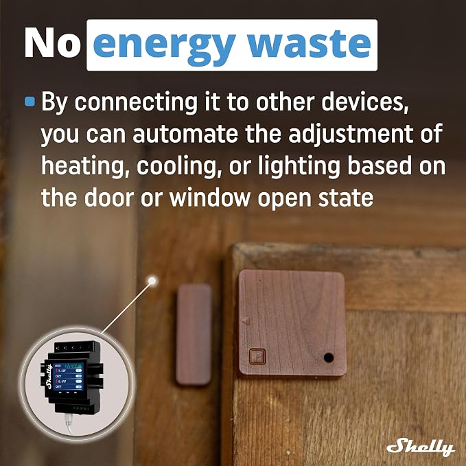 Shelly Blu Door/Window Brown | Bluetooth Operated Sensor | Home Automation | - Image 3