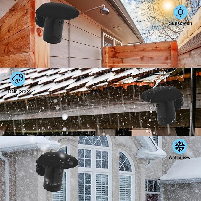 2Pack Sun Rain Shade Cover Compatible - Image 6
