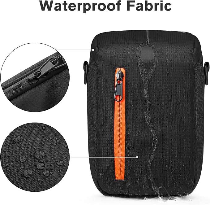 S-ZONE Camera Insert Bag Waterproof Lens Cube Case Compatible - Image 4