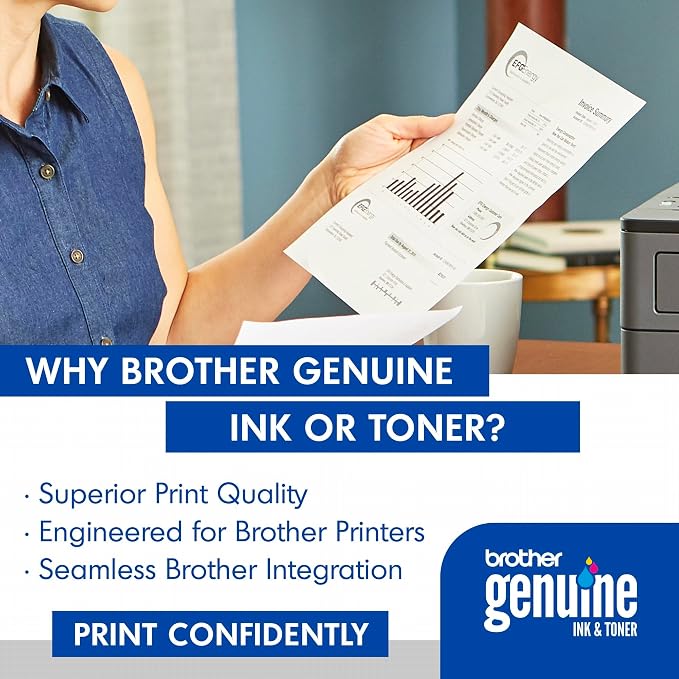 Brother Genuine High-Yield Black Toner Cartridge Twin Pack TN760 2Pk, 2 Pack - Image 2