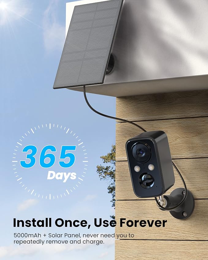 FOAOOD Security Cameras Wireless Outdoor - Image 2