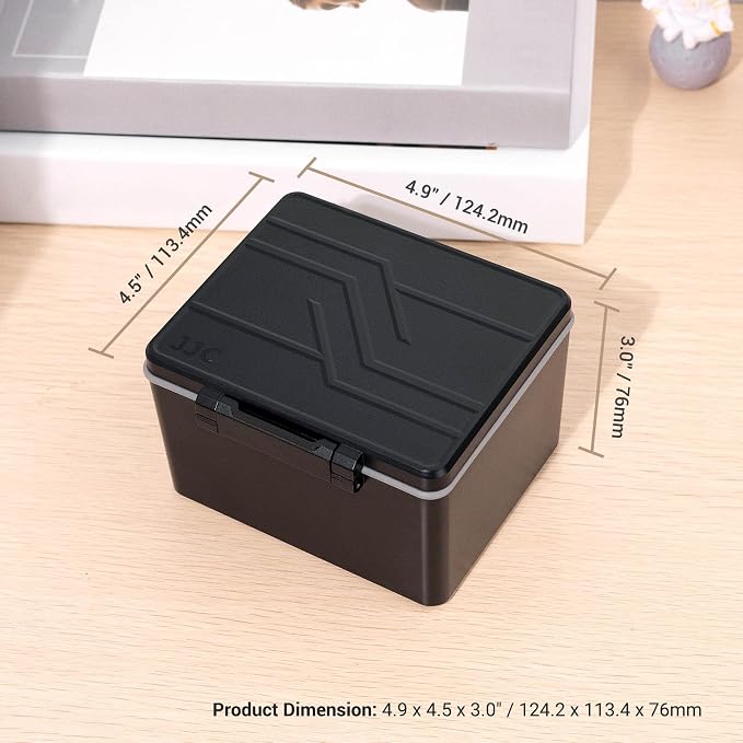JJC DSLR Camera Battery & SD Micro SD XQD Card Case Holder - Image 7