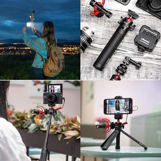 ULANZI MT-16 Extendable Mini Camera Tripod, 4 Levels Adjustment 360° Ball Head - Image 7