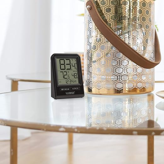 La Crosse Technology 308-1409BT-CBP Black Wireless Temperature & Humidity - Image 6