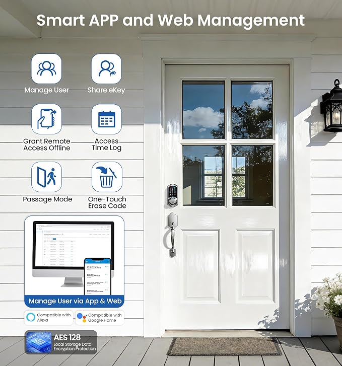 Veise VE07-H Fingerprint Smart Locks - Image 5
