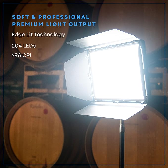 Lume Cube Studio Panel 2-Point Lighting Kit | Edge Lit LED Bicolor Light Panels - Image 2