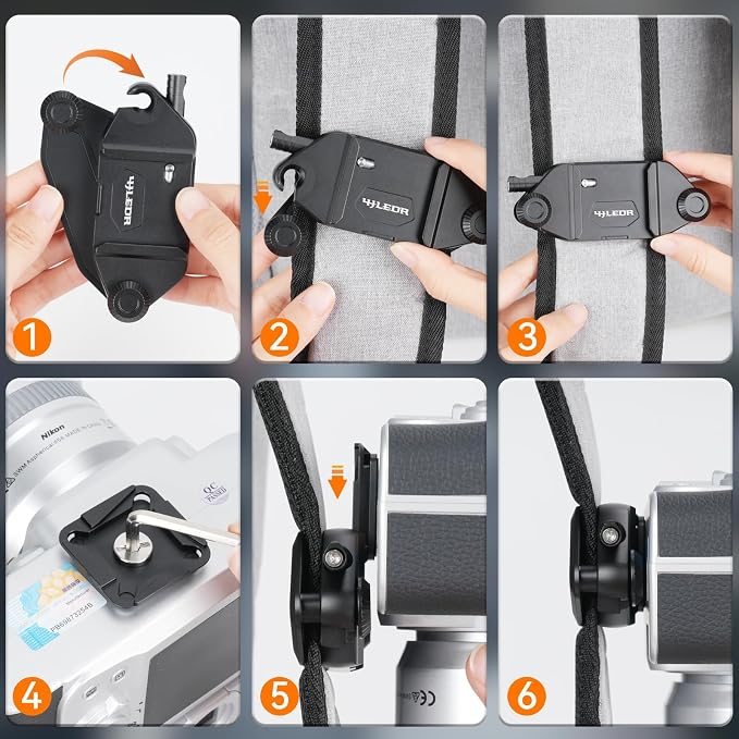 V1 Camera Clip Kit with Quick Release Plate, Capture Camera Clip - Image 7
